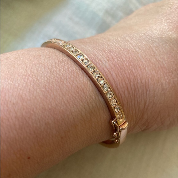 Givenchy Hinged‎ Bracelet with Crystals Bling Designer